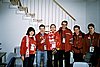 kolejna fotka kadry: Adam Małysz, Robert Mateja, Stefan Hula i Kamil Stoch (Polska)