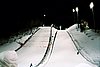 widok na skocznie w Pragelato