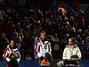 podium zawodów na K-125, od lewej: Andreas Kofler, Thomas Morgenstern (Austria) i Lars Bystoel (Norwegia)