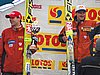 podium zawodów TZN - Robert Mateja i Adam Małysz (Polska)