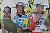 Simon Ammann (Szwajcaria), Gregor Schlierenzauer (Austria), Dmitry Vassiliev (Rosja)
