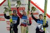 Gregor Schlierenzauer (Austria), Johan Remen Evensen (Norwegia) i Simon Ammann
