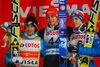 Kamil Stoch (Polska), Andreas Wellinger (Niemcy) i Michael Hayboeck (Austria)