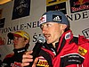 Adam Małysz (Polska) odpowiada na pytanie