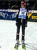 Lars Bystoel (Norwegia) po skoku