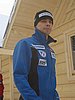 Matti Hautamaeki (Finlandia) koncentruje się przed skokami
