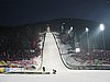 skocznia podczas konkursu nocnego