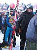 Janne Ahonen (Finlandia) z nartami