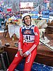 Andreas Kuettel (Szwajcaria) zadowolony ze swoich skoków