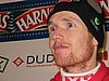 Roar Ljoekelsoey (Norwegia) na konferencji prasowej