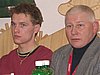 Jan Mazoch (Czechy) z głównym organizatorem CoC w Zakopane