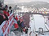 widok z górnej trybuny