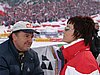 Iza Małysz i Edie Federer