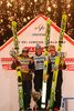 Simon Ammann (Szwajcaria), Gregor Schlierenzauer i Thomas Morgenstern (Austria)
