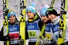 Piotr Żyła, Maciej Kot, Krzysztof Miętus i Kamil Stoch (Polska)