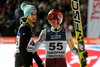 Maciej Kot i Kamil Stoch (Polska)