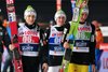 Jurij Tepes, Peter Prevc, Nejc Dezman (Słowenia)