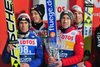 Stefan Kraft, Gregor Schlierenzauer, Thomas Diethart, Michael Hayboeck (Austria)