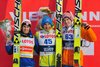 Stefan Kraft (Austria), Kamil Stoch (Polska) i Severin Freund (Niemcy)