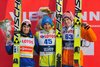 Stefan Kraft (Austria), Kamil Stoch (Polska) i Severin Freund (Niemcy)