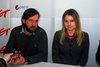 Michał Pietrzak (klub Ampstrong) i Magdalena Kobus (rzecznik prasowy The Kroisos) rozpoczęli konferencję prasową